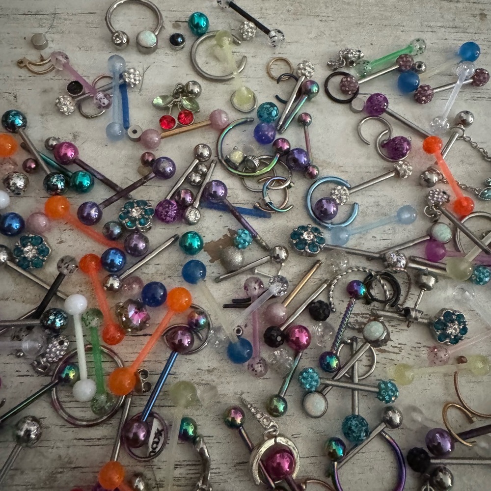 Colorful Body Jewelry Collection